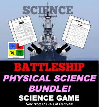 Preview of Physical Science Battleship Game Bundle