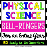 Physical Science Bellringers- An Entire Year of STARTER Questions