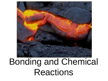Preview of Physical Science Bonding and Chemical Reactions Notes
