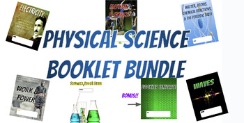 Preview of Physical Science Booklet Bundle