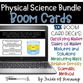 Physical Science Boom Card Bundle