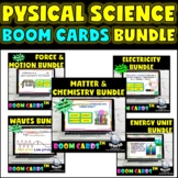 Physical Science Boom Cards Bundle | Matter, Energy, Waves