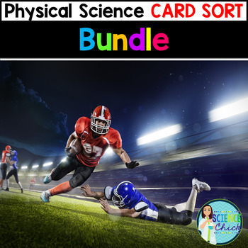 Preview of Physical Science Card Sorts - Growing Bundle