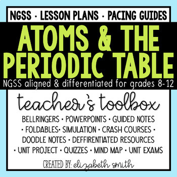 Preview of Physical Science Curriculum | Atoms and The Periodic Table