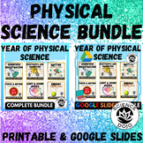 Physical Science Curriculum- Full YEAR Bundle | Science In