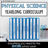 Physical Science Curriculum - FULL YEAR Bundle - Distance 