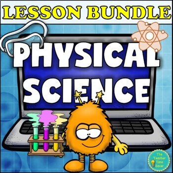 Preview of Physical Science Digital Curriculum Bundle | Middle School Science Notebook