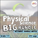 Physical Science Curriculum WITHOUT Doodle Notes | Middle 