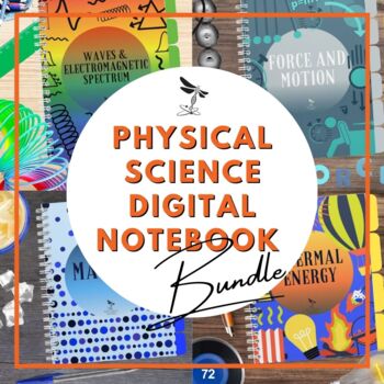 Preview of Physical Science DIGITAL NOTEBOOK BUNDLE - Google Classroom
