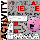 Physical Science End of Year Domino Puzzle Review Activity