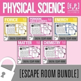 Physical Science Escape Room Activity Bundle | Science Rev