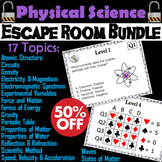 Physical Science Escape Rooms: Scientific Method, Electricity and Circuits, etc.