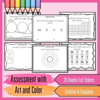 Physical Science Exit Ticket Bundle | Science Exit Slip | Warm-Up ...