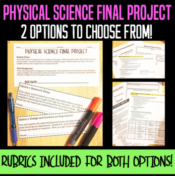 Preview of Physical Science | Final Project