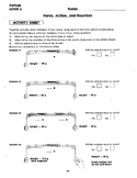 Physical Science - Forces, Action, and Reaction Activity Sheets