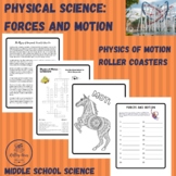 Physical Science: Forces and Motion Middle School Text and