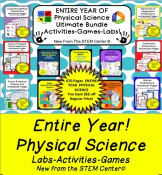 Preview of Physical Science Bundle