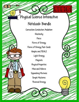 Preview of Physical Science Interactive Notebook Bundle
