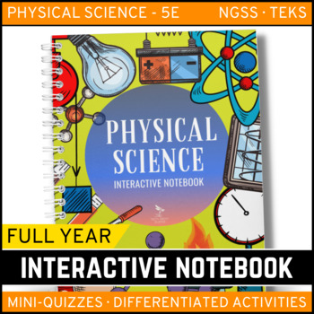 Preview of Physical Science Interactive Notebook - Complete Bundle