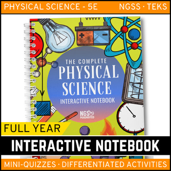 Preview of Physical Science Interactive Notebook - Complete Bundle