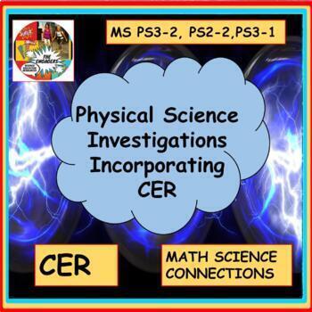 Preview of Physical Science Investigations Incorporating the CER Structure NGSS Aligned