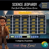 Physical Science Jeopardy Game / 1st & 2nd Grade Science R