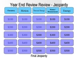 Physical Science Jeopardy Game - End of Year Review Game