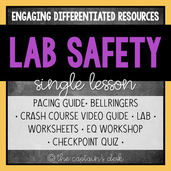 Preview of Physical Science Lesson: Lab Safety