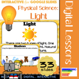 Physical Science Light Interactive for Google Classroom