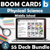 Physical Science NGSS Review Boom Cards Digital Task Cards