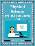 Physical Science Pre- and Post-Course Test
