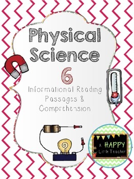 Preview of Physical Science Informational Reading Passages & Comprehension