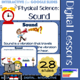 Physical Science: Sound Interactive for Google Classroom