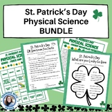 Physical Science St Patrick's Day Bundle - BINGO and Activ
