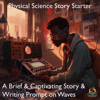 Preview of Physical Science Story Starter: Discover Waves w/ This Engaging Prompt!