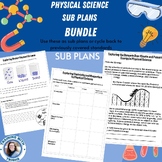 Physical Science - Sub Plans | Review | Emergency Sub Plan
