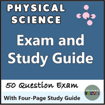 Preview of Physical Science Test Prep Bundle