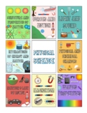 Physical Science Topic Posters (9 Posters, 2 Versions Included)