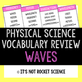 Physical Science Vocabulary Review Game - Waves
