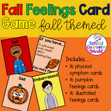 Physical Symptoms of Feelings Card Game, Fall-Themed