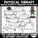 Physical Therapy - Awards & Certificates - Grad - Write on