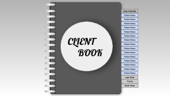 Preview of Physical Therapy Digital Planner / Notebook / Client Book