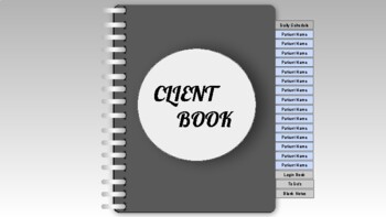 Preview of Physical Therapy Notebook / Planner / Client Book