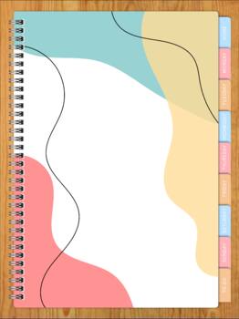 Preview of Physical Therapy Notebook / Planner / Client Book