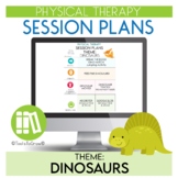 Physical Therapy (PT) – Dinosaur Themed Session Plans