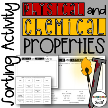 Preview of Physical and Chemical Properties Sorting Activity