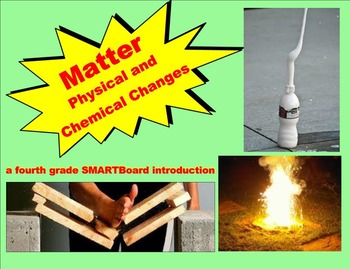 Preview of Physical and Chemical Changes - A 4th Grade SMARTBoard Intro
