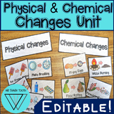 Physical and Chemical Changes Activities Unit - MS-PS1-2 N