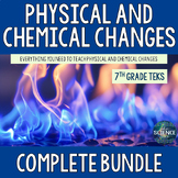 Physical and Chemical Changes Bundle - 7th Grade TEKS 7.6C