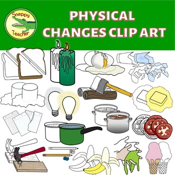 Preview of Physical and Chemical Changes Clip Art